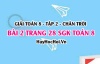 Bài 2 trang 28 Toán 8 Tập 2 Chân trời sáng tạo: Độ dài đoạn thẳng